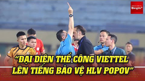 HLV nhận thẻ đỏ và suýt ẩu đả trọng tài, đại diện Thể Công nói gì sau tình huống phản cảm này?