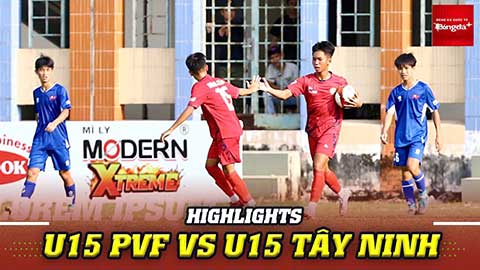 Highlight U15 PVF vs U15 Tây Ninh: 1-1, pen: 4-5 (Tứ kết VCK U15 QG – Cúp Modern 2026)
