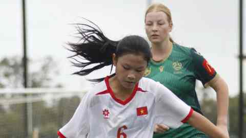 U15 nữ Việt Nam thắng trận đầu ở Australia