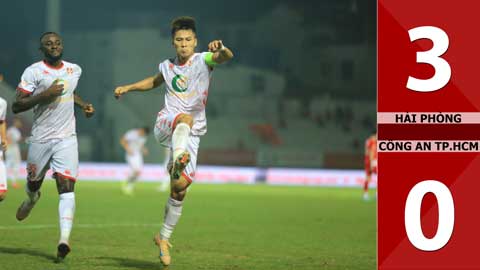 Highlight Hải Phòng  vs Công an TP.HCM: 3-0 (Vòng 18 V.League 2025/26)