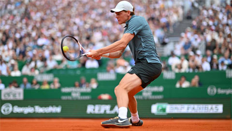 Jannik Sinner lần đầu vào chung kết Monte Carlo Masters