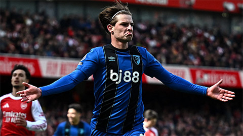 Tường thuật Arsenal 1-2 Bournemouth