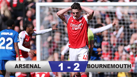 Kết quả Arsenal 1-2 Bournemouth: Pháo thủ ngã ngựa