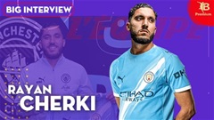 Bruno Fernandes và Declan Rice không hay bằng Rayan Cherki