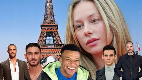 Choáng với danh sách nhân tình của bạn gái Mbappe