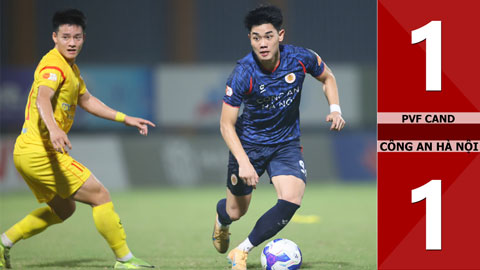 Highlight PVF-CAND vs Công an Hà Nội: 1-1 (Vòng 18 V.League 2025/26)