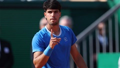 Carlos Alcaraz đấu Jannik Sinner ở chung kết Monte Carlo Masters