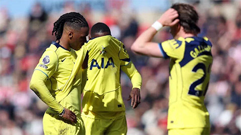 De Zerbi ra mắt ác mộng, Tottenham lún sâu vào khủng hoảng