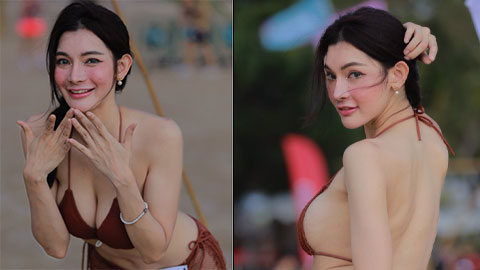 Người đẹp diện đồ 'xuyên thấu' gây sốt tại Bikini Run Chanthaburi 2026