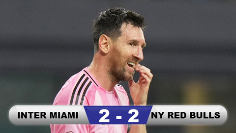 Messi và Inter Miami vẫn chưa biết thắng tại sân nhà mới