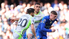 Trực tiếp Chelsea 0-0 Man City: Man City ép sân