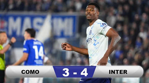 Inter ngược dòng nghẹt thở trước Como, bỏ xa Napoli 9 điểm