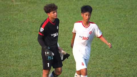 Thủ môn U15 Thể Công Viettel mắc sai lầm khó tin trong trận CK U15 Quốc gia - Cúp Modern 2026