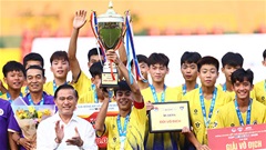 Hà Nội lần đầu vô địch giải U15 Quốc gia sau 2 thập kỷ 