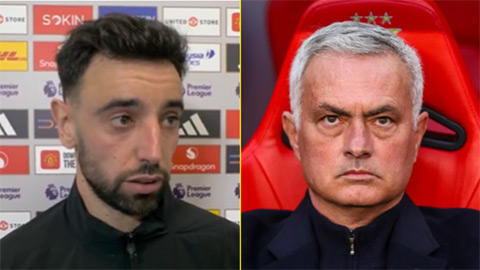 Bruno Fernandes nhắc lại câu nói nổi tiếng của Jose Mourinho