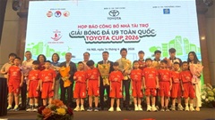 35 đội tranh tài tại Giải bóng đá U9 toàn quốc Toyota Cup 2026