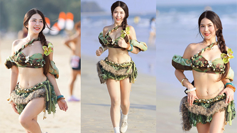 Tuyệt sắc giai nhân gây sốt tại giải chạy Bikini Run 2026