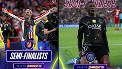 Xác định 2 đội đầu tiên vào bán kết Champions League 2025/26