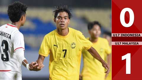Highlight U17 Indonesia vs U17 Malaysia: 0-1 (Giải U17 Đông Nam Á 2026)