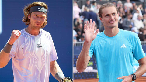 Andrey Rublev và Alexander Zverev lập kỷ lục mới, vượt mặt Nadal, Cilic