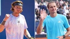 Andrey Rublev và Alexander Zverev lập kỷ lục mới, vượt mặt Nadal, Cilic