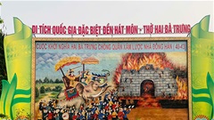 Đền Hát Môn - Dấu ấn lịch sử, nơi hào khí Hai Bà Trưng trường tồn mãi cùng thời gian và mỗi mùa lễ hội