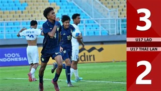 Highlight U17 Lào vs U17 Thái Lan: 3-2  (Giải U17 Đông Nam Á 2026)