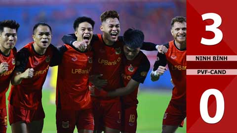 Highlight Ninh Bình vs PVF-CAND: 3-0 (Vòng 19 V.League 2025/26)