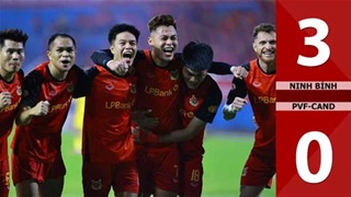 Highlight Ninh Bình vs PVF-CAND: 3-0 (Vòng 19 V.League 2025/26)