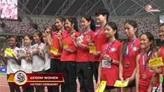 Điền kinh Việt Nam giành HCV nội dung 4x100m nữ ở giải đấu tại Singapore