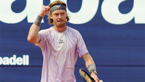 Andrey Rublev lần đầu vào chung kết Barcelona Open