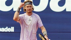 Andrey Rublev lần đầu vào chung kết Barcelona Open