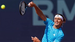 Alexander Zverev lần thứ 5 vào bán kết Munich Open