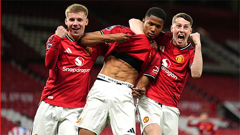 MU vào chung kết FA Youth Cup gặp Man City