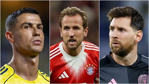 6 cầu thủ ghi từ 50 bàn/mùa trở lên từ năm 2000:  Kane sánh vai cùng Messi, Ronaldo