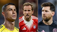 6 cầu thủ ghi từ 50 bàn/mùa trở lên từ năm 2000:  Kane sánh vai cùng Messi, Ronaldo