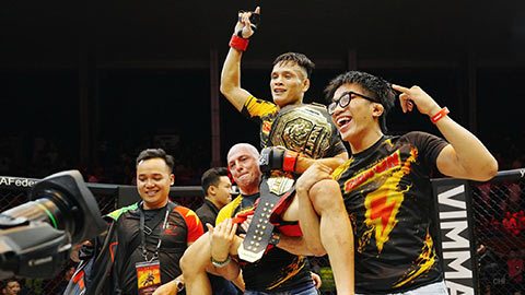 Lion Championship 30: Lê Văn Tuần thành công bảo vệ đai 56kg