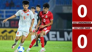 Highlight U17 Indonesia vs U17 Việt Nam: 0-0 (Giải U17 Đông Nam Á 2026)