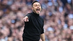 De Zerbi gửi thông điệp tới cầu thủ Tottenham: 'Ai hờn dỗi sẽ bị đuổi về nhà'