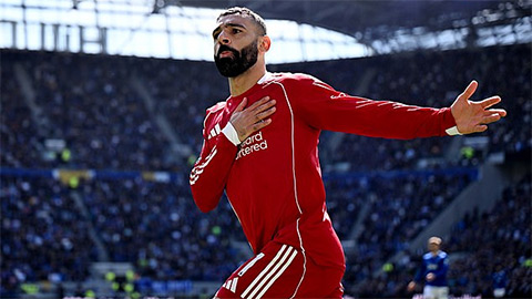 Trực tiếp Everton 0-1 Liverpool: Salah mở tỷ số