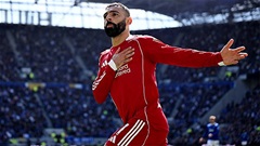 Trực tiếp Everton 0-1 Liverpool: Salah mở tỷ số