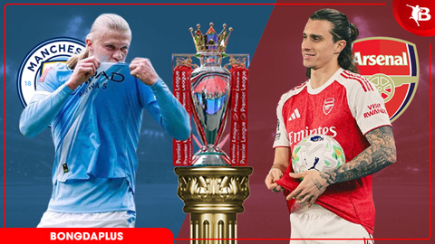 Trực tiếp Man City vs Arsenal, 22h30 ngày 19/4
