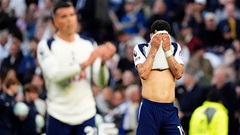 Tottenham bị cầm chân phút cuối và tiếp tục lún sâu trong cuộc đua trụ hạng