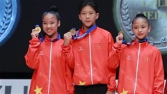 Aerobic Việt Nam giành 6 huy chương ở giải thế giới