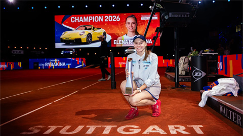 Elena Rybakina chạm mốc 13 danh hiệu WTA