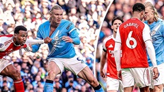 Vì sao Gabriel không bị thẻ đỏ sau những pha vật nhau với Haaland?