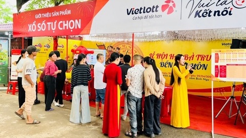 ĐẾN LỄ HỘI HAI BÀ TRƯNG - ĐỪNG QUÊN GHÉ VIETLOTT