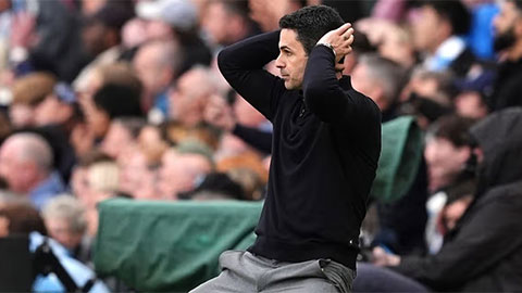 Arteta đối mặt với nỗi ám ảnh ‘suýt thành công’ tại Arsenal