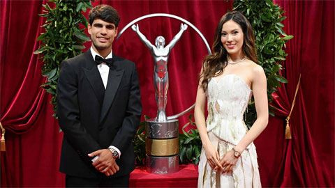 Carlos Alcaraz, Jannik Sinner và Djokovic tỏa sáng tại Laureus 2026