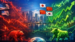 Thị trường chứng khoán thế giới 21/4: Châu Á tích cực, Dow Jones gần như đi ngang